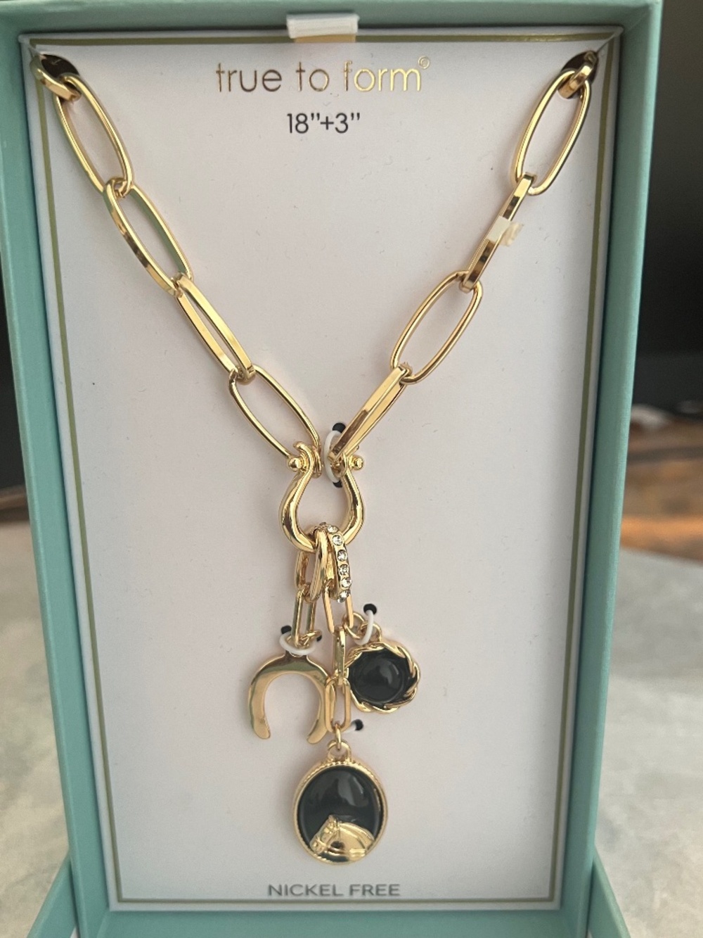 True to Form Good Luck Charms Necklace NIB